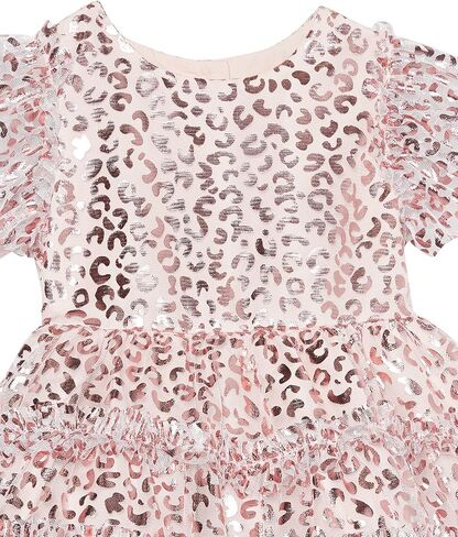 PIPPA & JULIE Girls' Sleeveless Party Dress, Fit & Flare Silhouette, Cute Pattern Styles in Kuwait