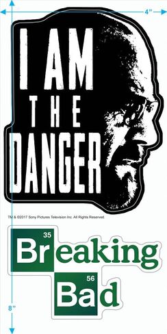 Popfunk Breaking Bad The Danger T Shirt & Stickers in Saudi Arabia
