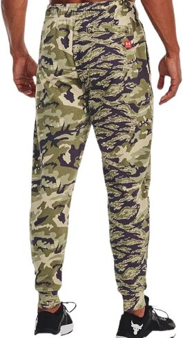 Under Armour Men's Project Rock Rival Fleece Veterans Day Joggers L Camo in Saudi Arabia