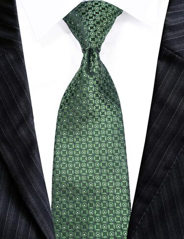 63" Extra Long Necktie Mens Woven Jacquard Design Fashion XL Tie 63" in Saudi Arabia