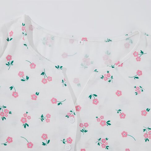 American Trends Pajama Set for Women Cute Pajamas Button Down Short Sleeve Pj Set Sleepwear loungewear set in Saudi Arabia
