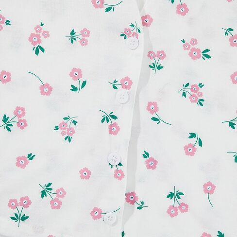 American Trends Pajama Set for Women Cute Pajamas Button Down Short Sleeve Pj Set Sleepwear loungewear set in Saudi Arabia