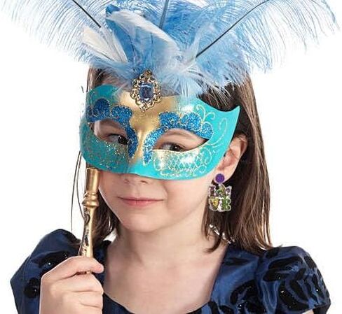 Wonlte 4 Pairs Mardi Gras Earrings for Women Girls Carnival Parade Mask Lobster Modelling Earrings Set Fleur De Lis Earrings Acrylic Mardi Gars Jewelry for Fat Tuesday Celebrations Party in Saudi Arabia