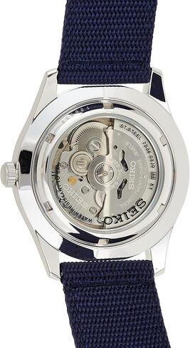 SEIKO Men's Analogue Automatic Watch with Textile Strap SNZG11K1 in Saudi Arabia
