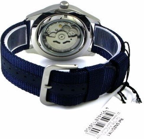SEIKO Men's Analogue Automatic Watch with Textile Strap SNZG11K1 in Saudi Arabia