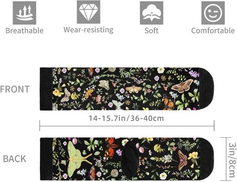 جوارب أنبوبية للجنسين بتصميم مبتكر مجنون من أنا أحبك بالأفوكادو بطباعة ثلاثية الأبعاد جوارب كاجوال in Kuwait