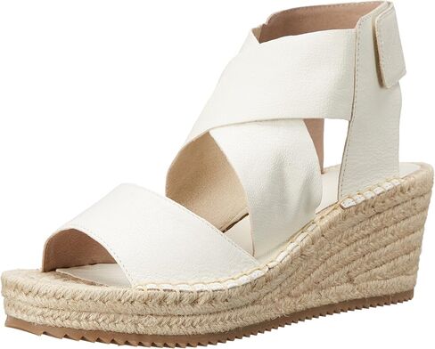 صندل Eileen Fisher النسائي من Willow Espadrille بكعب عريض in Saudi Arabia