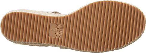 صندل Eileen Fisher النسائي من Willow Espadrille بكعب عريض in Saudi Arabia