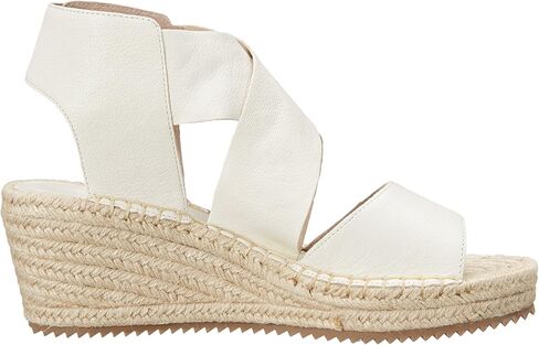 صندل Eileen Fisher النسائي من Willow Espadrille بكعب عريض in Saudi Arabia