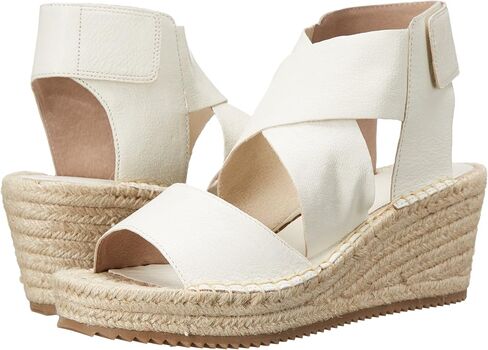 صندل Eileen Fisher النسائي من Willow Espadrille بكعب عريض in Saudi Arabia