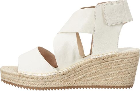 صندل Eileen Fisher النسائي من Willow Espadrille بكعب عريض in Saudi Arabia