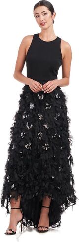 JS Collections Women's Sia Ruffle Skirt Gown in Saudi Arabia