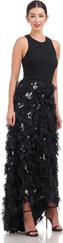 JS Collections Women's Sia Ruffle Skirt Gown in Saudi Arabia