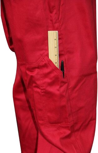 غطاء قطني Chicago Protective Apparel 605-FRC-R-2XL FR مقاس XXL، أحمر in Saudi Arabia