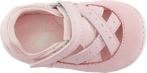Stride Rite Girls Soft Motion Kiki 2.0 First Walker Shoe, Light Pink, 6 Wide Toddler in Saudi Arabia
