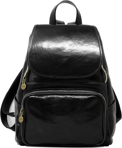 Floto Livorno Full Grain Leather Backpack Knapsack (Tan) in Saudi Arabia