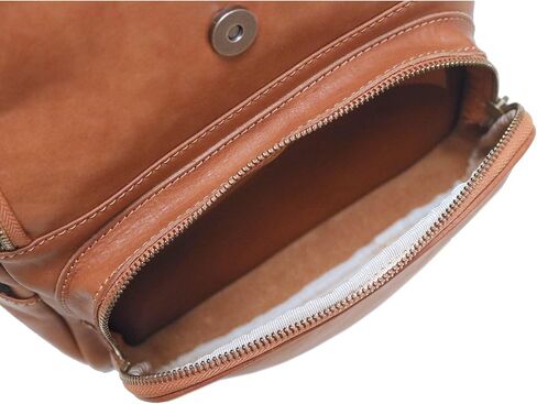 Floto Livorno Full Grain Leather Backpack Knapsack (Tan) in Saudi Arabia