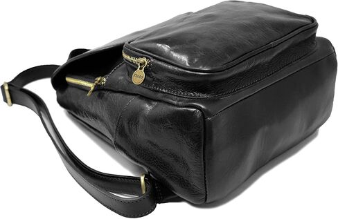 Floto Livorno Full Grain Leather Backpack Knapsack (Tan) in Saudi Arabia
