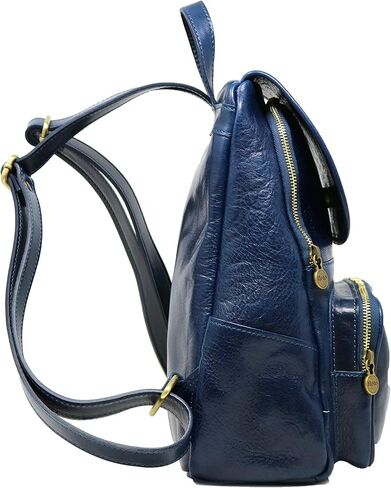 حقيبة ظهر من الجلد المحبب بالكامل Floto Livorno (أسمر) in Kuwait