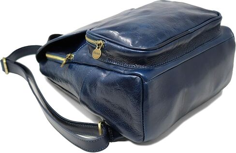 حقيبة ظهر من الجلد المحبب بالكامل Floto Livorno (أسمر) in Kuwait