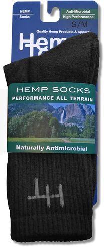 جوارب Hemptopia Hemp حسب اختيارك من حيث الحجم واللون. مصنوعة من القنب الطبيعي والقطن العضوي. زوج واحد in Kuwait