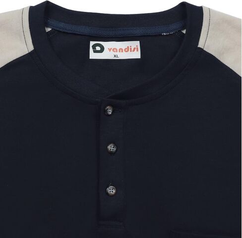 FR Shirts Flame Resistant Shirts 6.5oz Lightweight Cotton Two Tone & Henley Shirts for Men in Saudi Arabia