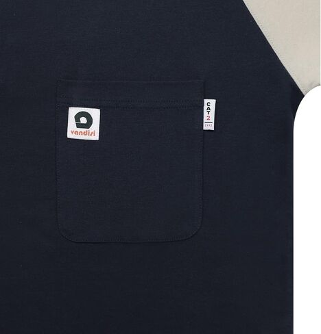 FR Shirts Flame Resistant Shirts 6.5oz Lightweight Cotton Two Tone & Henley Shirts for Men in Saudi Arabia