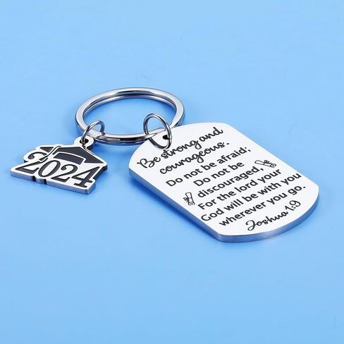 SYGUNAR Class of 2024 Graduation Gifts for Him Her Boys Girls Graduation Keychain for Women Men High School Senior College Graduation Gifts Religious Christian Grad Gift in Kuwait