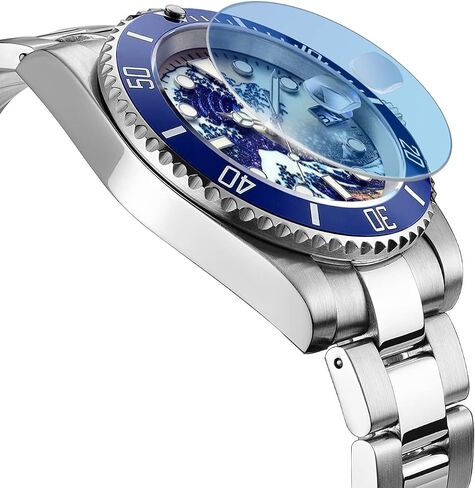 ADDIESDIVE Automatic Wristwatch for Men, Diver Watch 200M/300M, Mechanical NH35a, Stainless Steel Bracelet MY-H3-2 in Kuwait