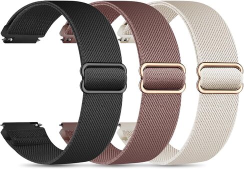 Tovimall Quick Release Nylon Watch Band 16mm 17mm 18mm 19mm 20mm 22mm Nylon Watch Strap(3 pack) in Saudi Arabia