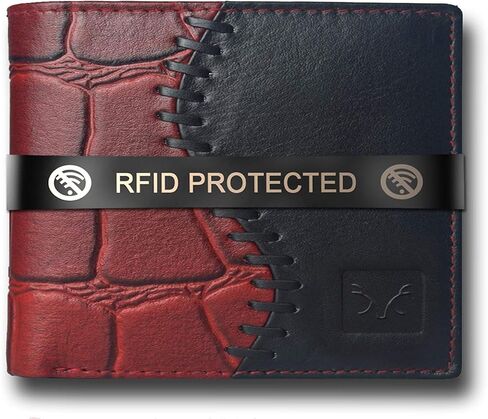 AL FASCINO Make in India Leather Wallet for Men in Saudi Arabia