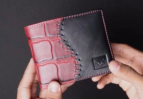 AL FASCINO Make in India Leather Wallet for Men in Saudi Arabia