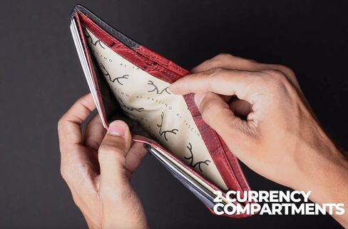 AL FASCINO Make in India Leather Wallet for Men in Saudi Arabia