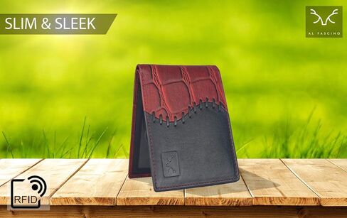AL FASCINO Make in India Leather Wallet for Men in Saudi Arabia