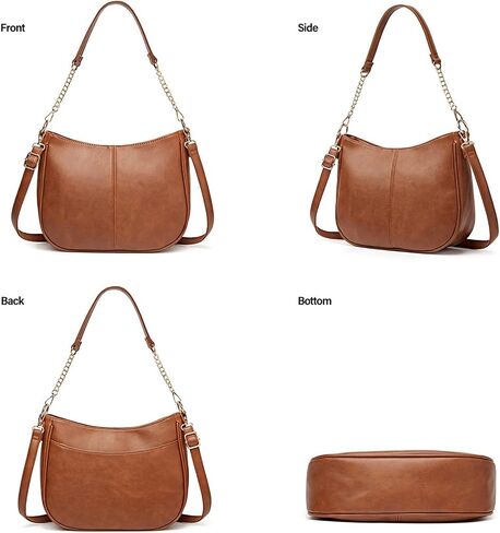 Women Hobo Handbag Purse Tote Shoulder Top Handle Satchel Crossbody Bag in Saudi Arabia