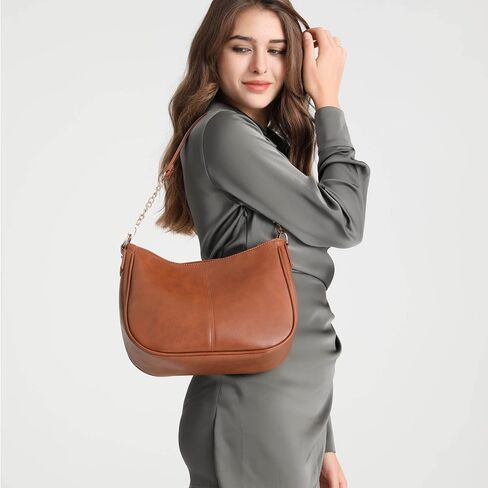 Women Hobo Handbag Purse Tote Shoulder Top Handle Satchel Crossbody Bag in Saudi Arabia