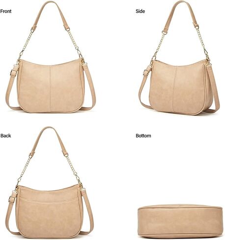 Women Hobo Handbag Purse Tote Shoulder Top Handle Satchel Crossbody Bag in Kuwait