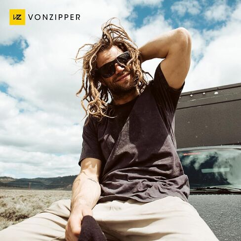 فونزدبر نظارات شمسية مستقطبة للرجال والنساء من ماكسيس، بتصميم ليوبارد شارك ساتان مع عدسات مستقطبة من الكروم الذهبي والبولي كربونات مقاومة للصدمات مع حماية من الاشعة فوق البنفسجية وهيف، 61 ملم، جلد in Kuwait