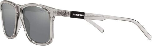 ARNETTE Unisex Sunglasses Matte Black Frame, Dark Green Lenses, 56MM in Saudi Arabia