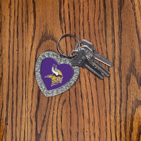 Rico Industries Margaritaville No Working Bling Heart Key Chain Rhinestone Heart Keychain 3.5"x1.5" in Saudi Arabia