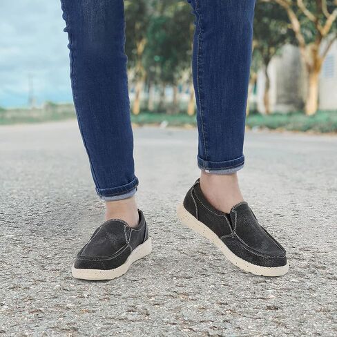 حذاء مسطح كاجوال للسيدات من firelli سهل الارتداء من القماش بدون كعب للمشي in Kuwait