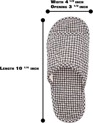 House Slippers for Women - Light Weight Cotton Quilted Home Slippers, Machine Washable Odorless slide for Sweaty foot in Saudi Arabia