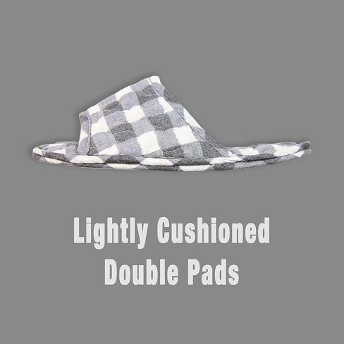 House Slippers for Women - Light Weight Cotton Quilted Home Slippers, Machine Washable Odorless slide for Sweaty foot in Saudi Arabia