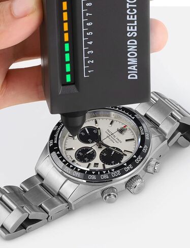 ساعة للرجال 41 ملم باندا كرونوغراف VS75A كوارتز شمسية، مع حزام ساعة جلدي بديل 20 ملم مع حزام جلدي 20 ملم، ساعات عسكرية على الطراز العسكري in Kuwait