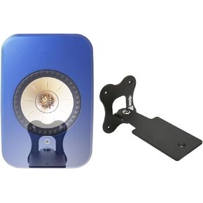 Speaker Wall Brackets Mounting, Metal Wall Bracket for KEF LSX II HiFi Speakers, Rotate Left or Right to Adjust Angle, Comes with Screws, Easy Installation