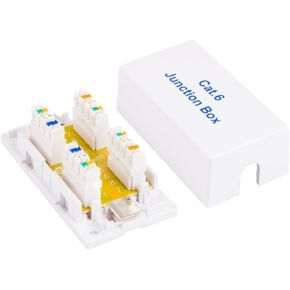 Cat6 Junction Box, 110 Punch Down Style