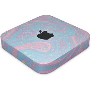 Skin Compatible with Apple Mac Mini M2 (2023) - Cotton Candy Swirl - Premium 3M Vinyl Protective Wrap Decal Cover - Easy to Apply | Crafted in The USA by MightySkins