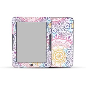 Carbon Fiber E-Reader Skin Compatible with Barnes & Noble Nook GlowLight 4e (2022) - Koi Pond - Premium 3M Vinyl Protective Wrap Decal Cover - Easy to Apply | Crafted in The USA by MightySkins