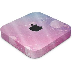 Glossy Glitter Skin Compatible with Apple Mac Mini M2 Pro (2023) - Pink Diamond - Premium 3M Vinyl Protective Decal Cover - Easy to Apply | Crafted in The USA by MightySkins
