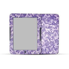 Carbon Fiber Tablet Skin Compatible with Barnes & Noble Nook GlowLight 4e (2022) - Stained Glass - Premium 3M Vinyl Protective Wrap Decal Cover - Easy to Apply | Crafted in The USA by MightySkins